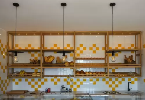 1. Espositori in rovere su misura_
